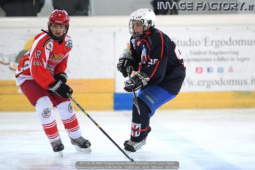 2017-01-05 4087 Pergine-Hockey Milano Rossoblu U14 - Luca Vigano
